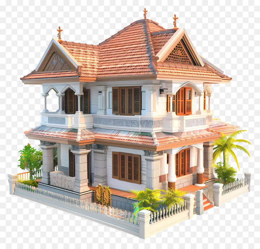 Casa De Kerala，Casa Tradicional PNG