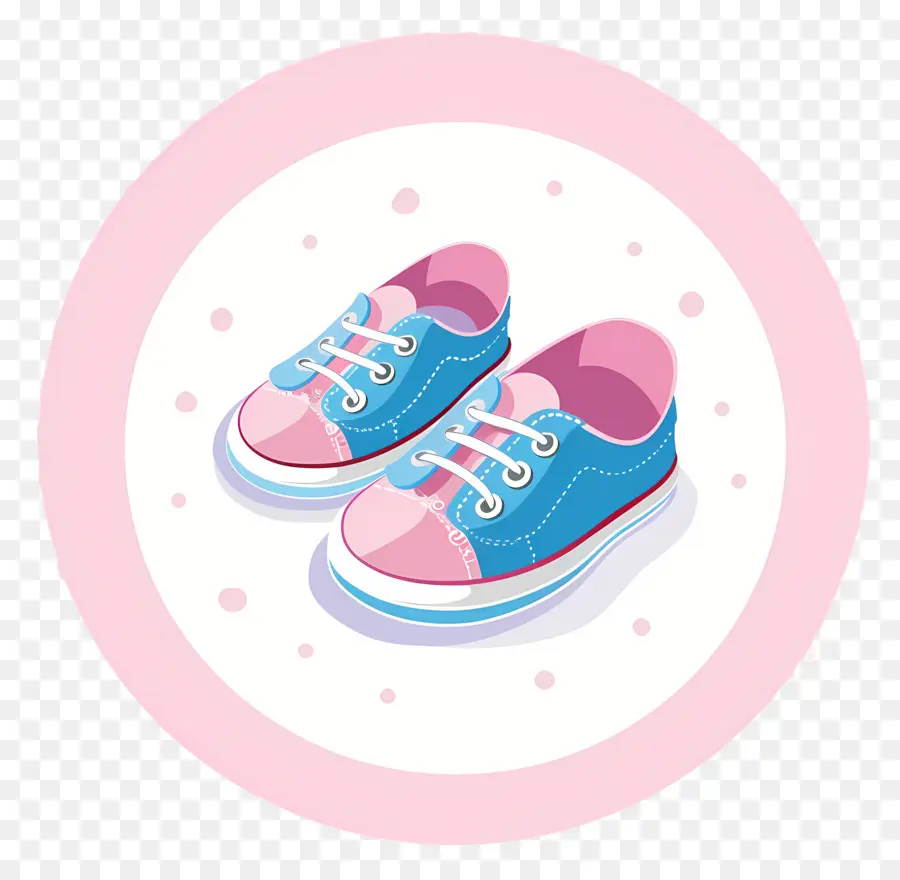 Zapatos De Bebe，Zapatos De Bebé Rosa PNG