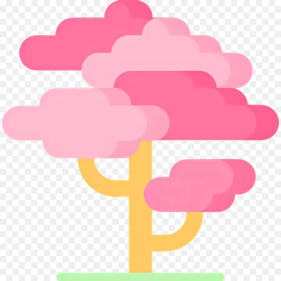 Arbol De Flores，árbol Rosa PNG