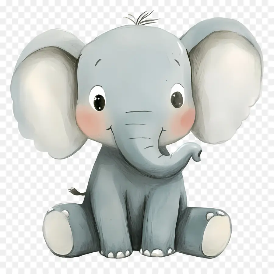 Bebé Elefante，Elefante PNG