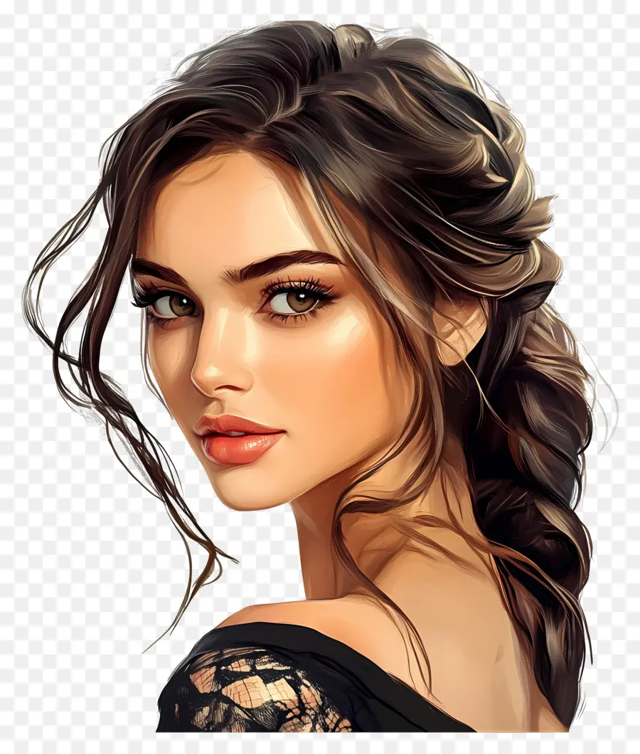 Hermosa Chica，Mujer PNG