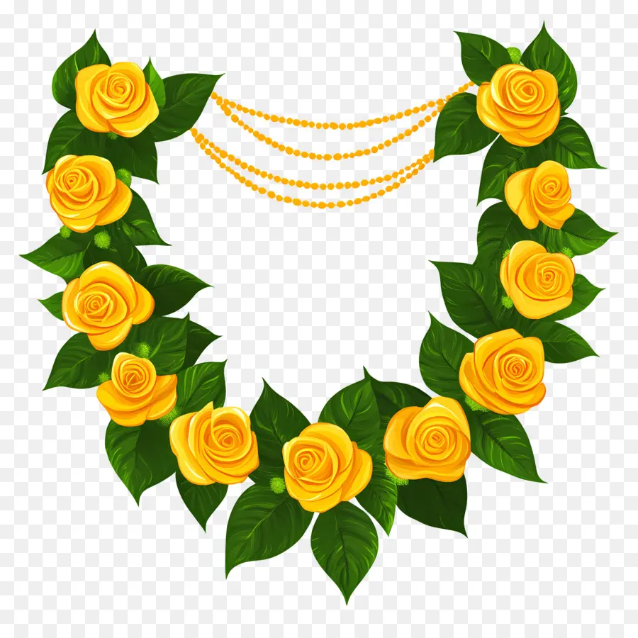 Guirnalda Ugadi，Guirnalda De Flores PNG