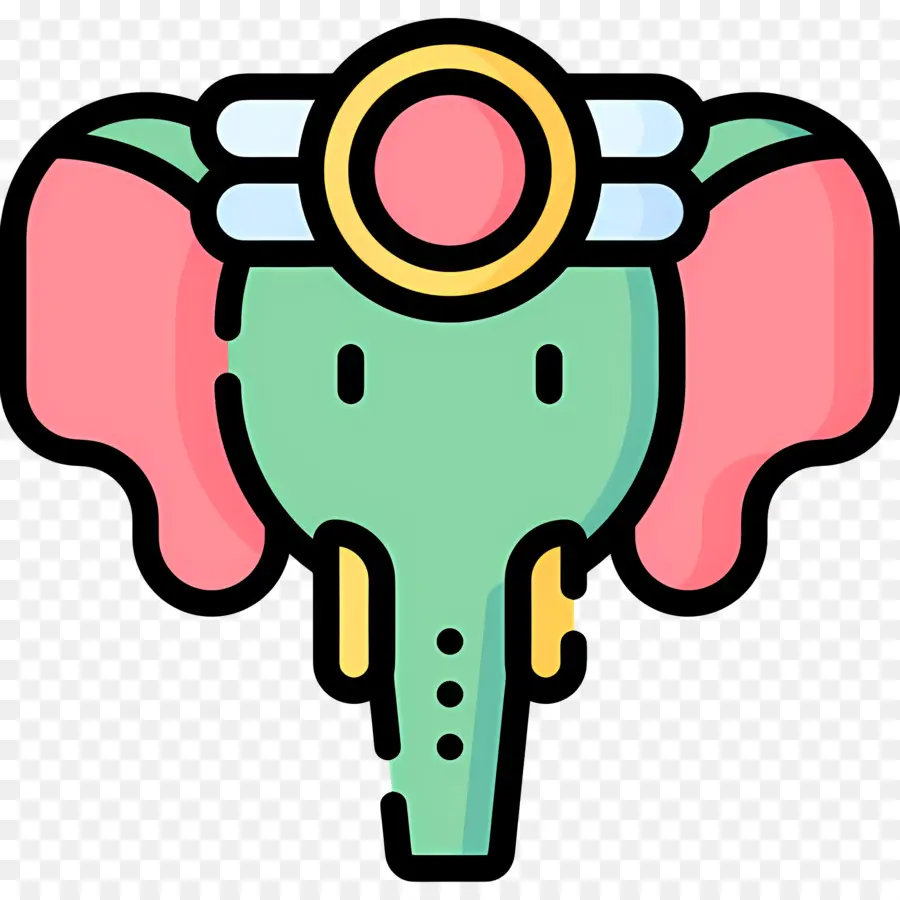 Ganesh，Elefante PNG