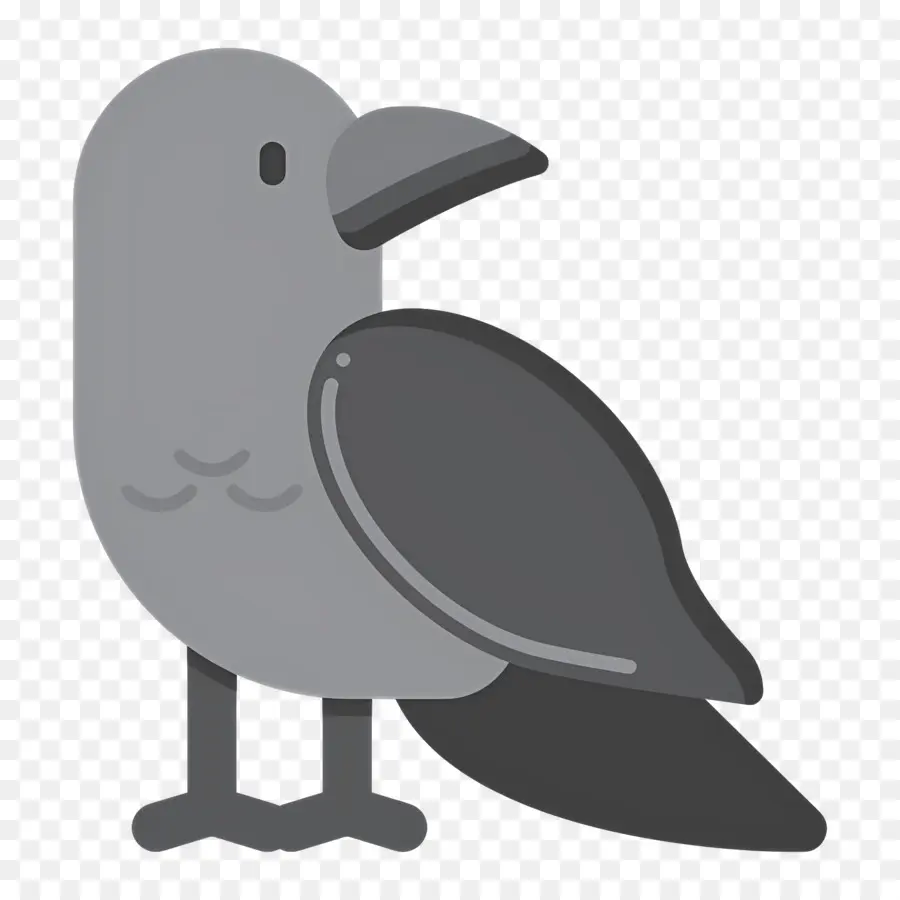 Cuervo，Pájaro Gris PNG