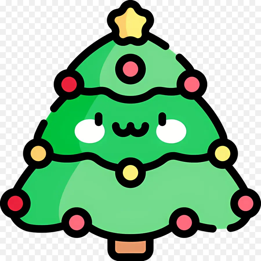 árbol De Navidad，Estrella PNG