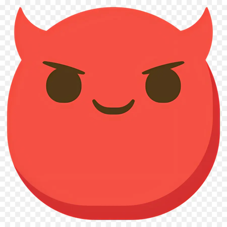 Emoji Del Diablo，Emoji Del Diablo Enojado PNG