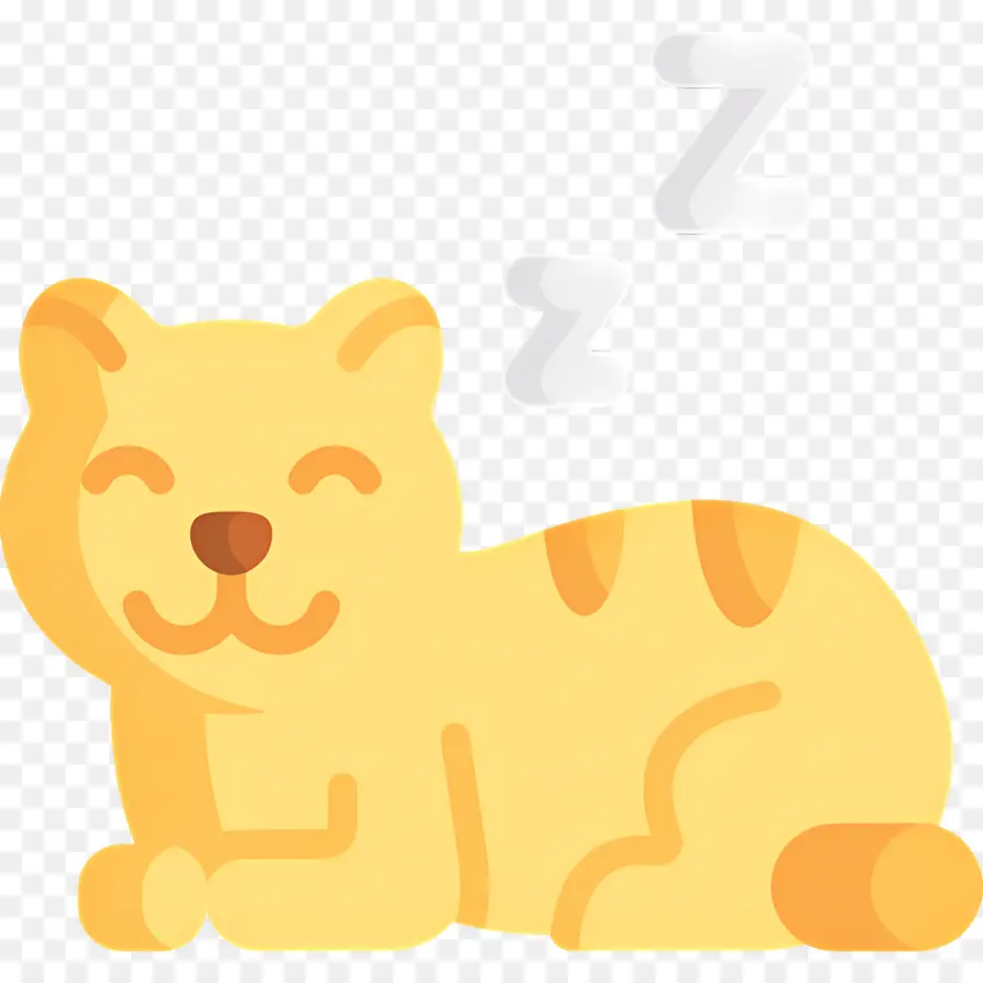 Gato Durmiendo，Lindo PNG