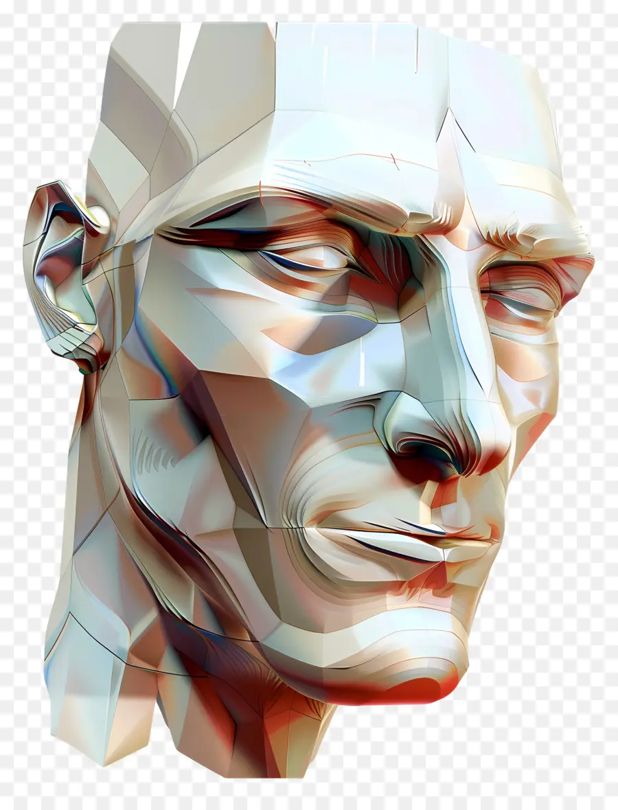 Cara De Hombre，Cara Abstracta PNG