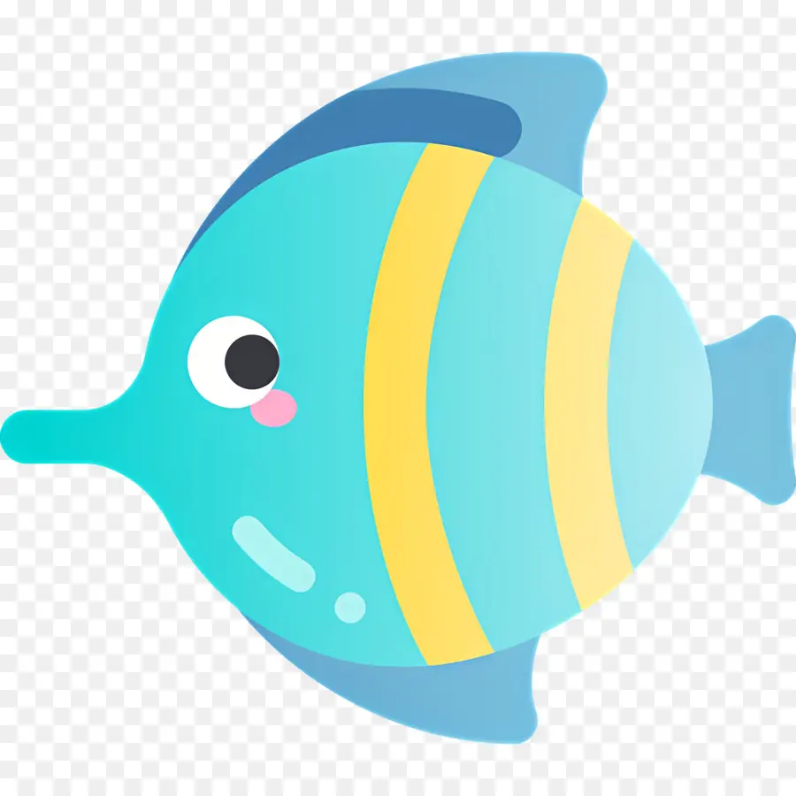 Pez Tropical，Pescado Azul PNG