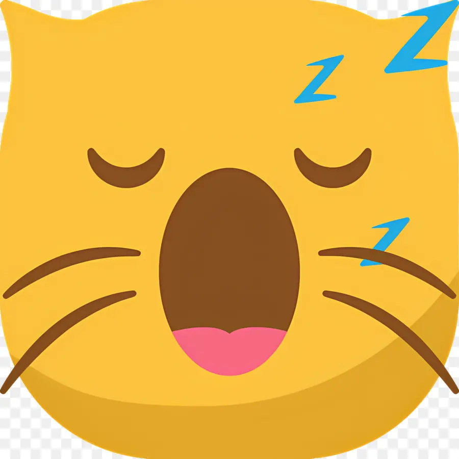 Gato Durmiendo，Gato Amarillo PNG