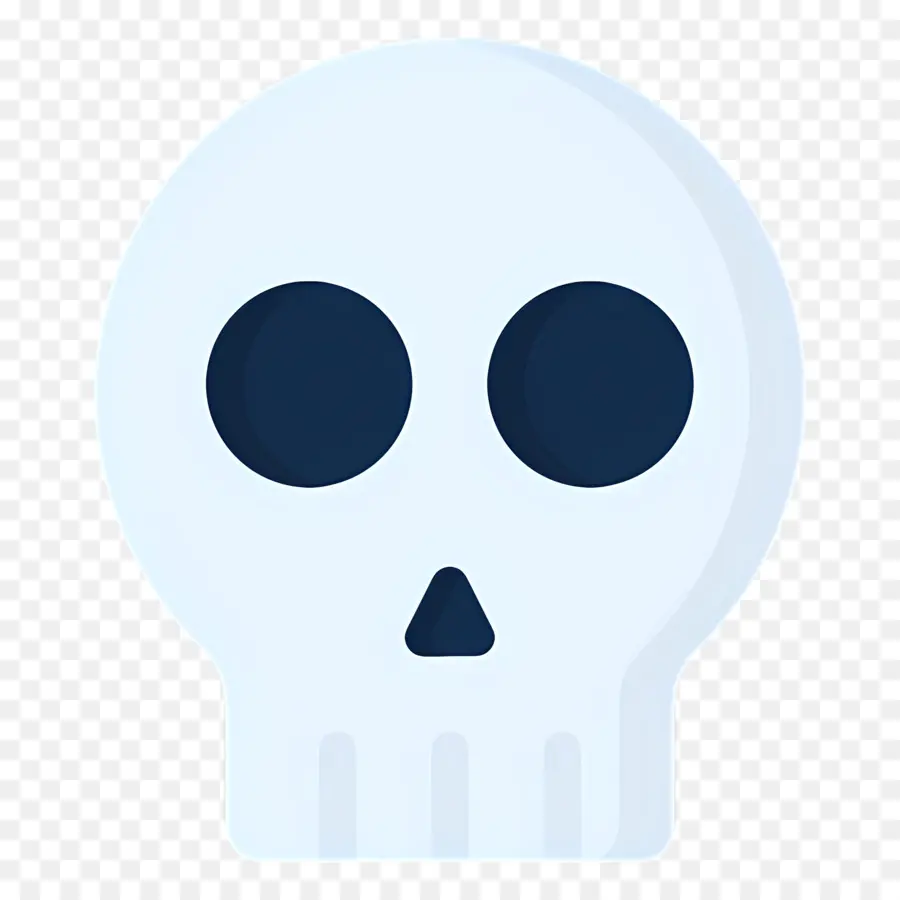 Emoji Calavera，Cráneo PNG