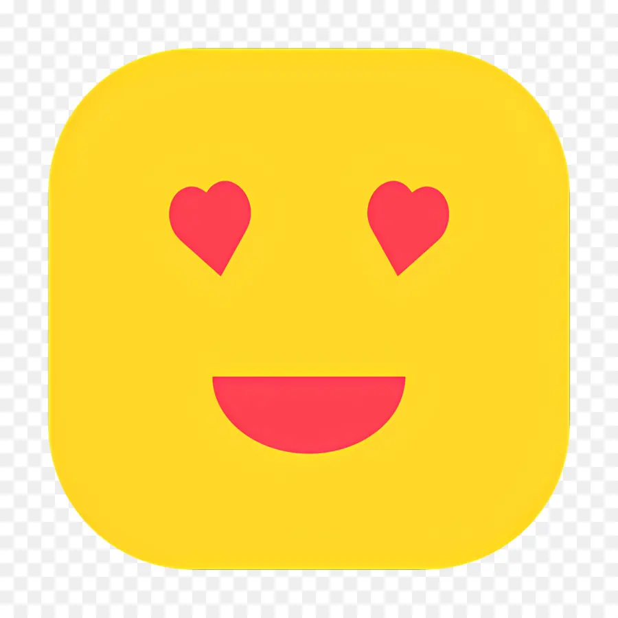 Beso Emoji，Emoji De Ojos De Corazón PNG