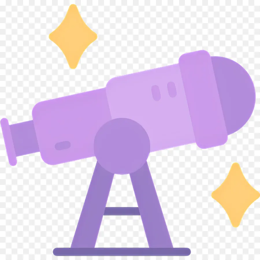 Telescopio，Telescopio Morado PNG