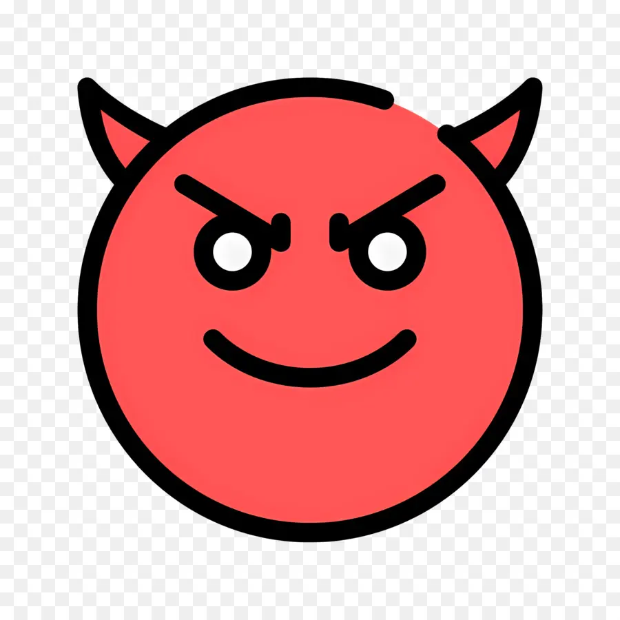 Emoji Del Diablo，Cara Del Diablo PNG