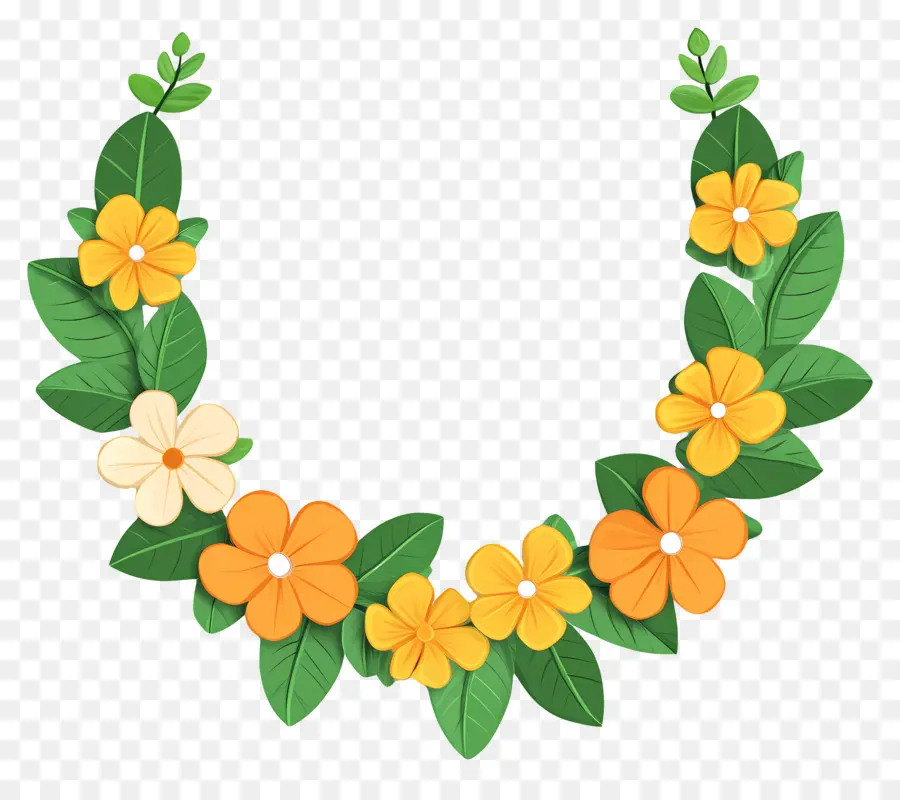 Guirnalda Ugadi，Guirnalda De Flores PNG