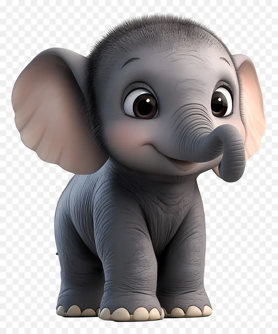 Bebé Elefante，Lindo Elefante PNG