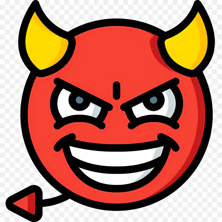 Emoji Del Diablo，Cara Del Diablo PNG