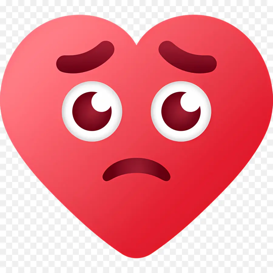 Emojis De Corazon，Corazón Triste PNG