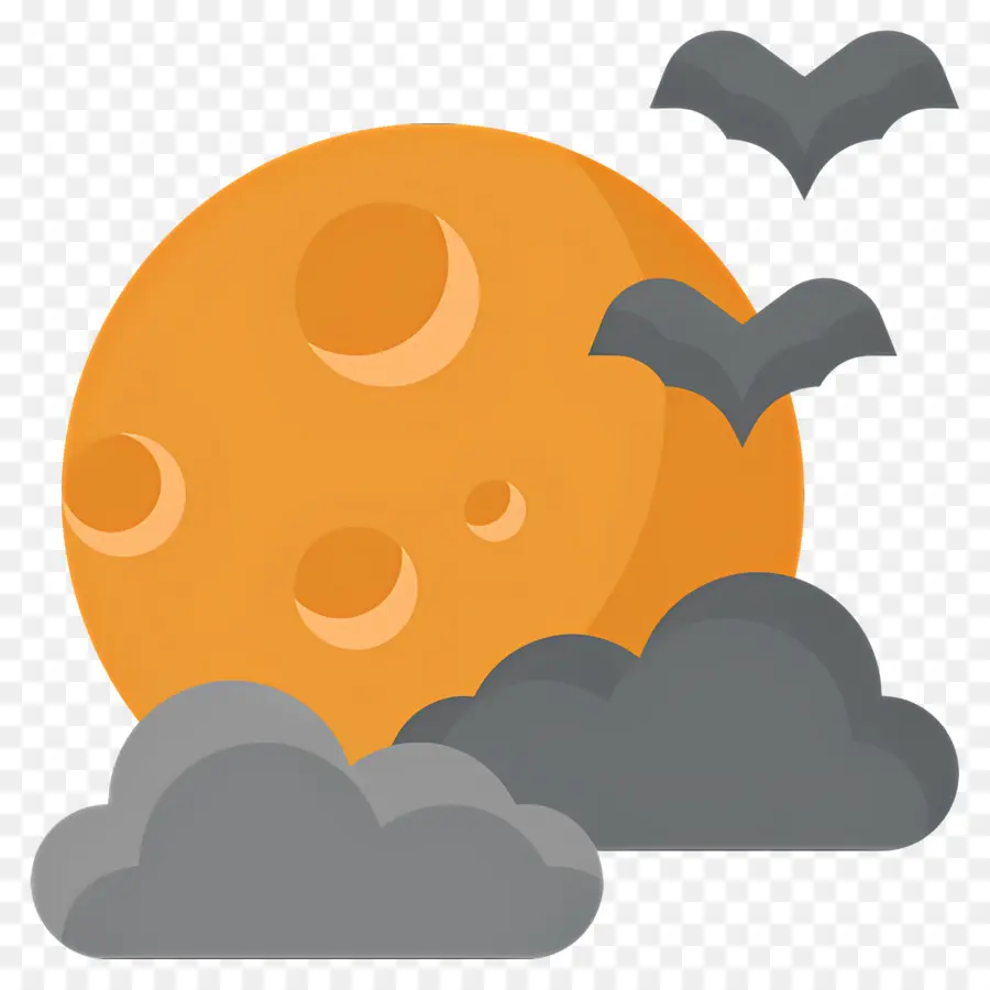 Luna De Halloween，Luna PNG