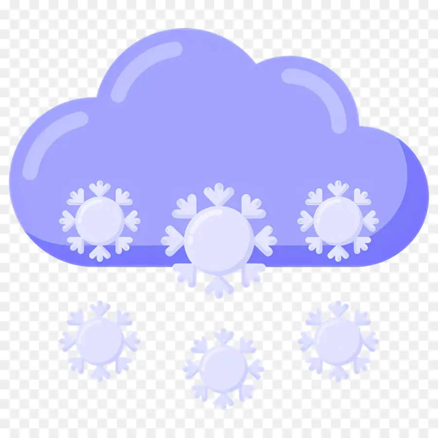 Clima Nevado，Nube De Nieve PNG