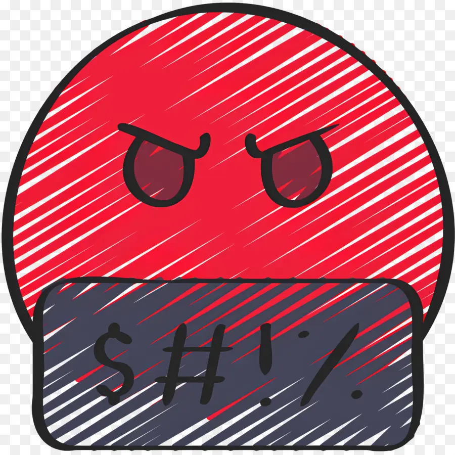 Emoji Enojado，Furia PNG