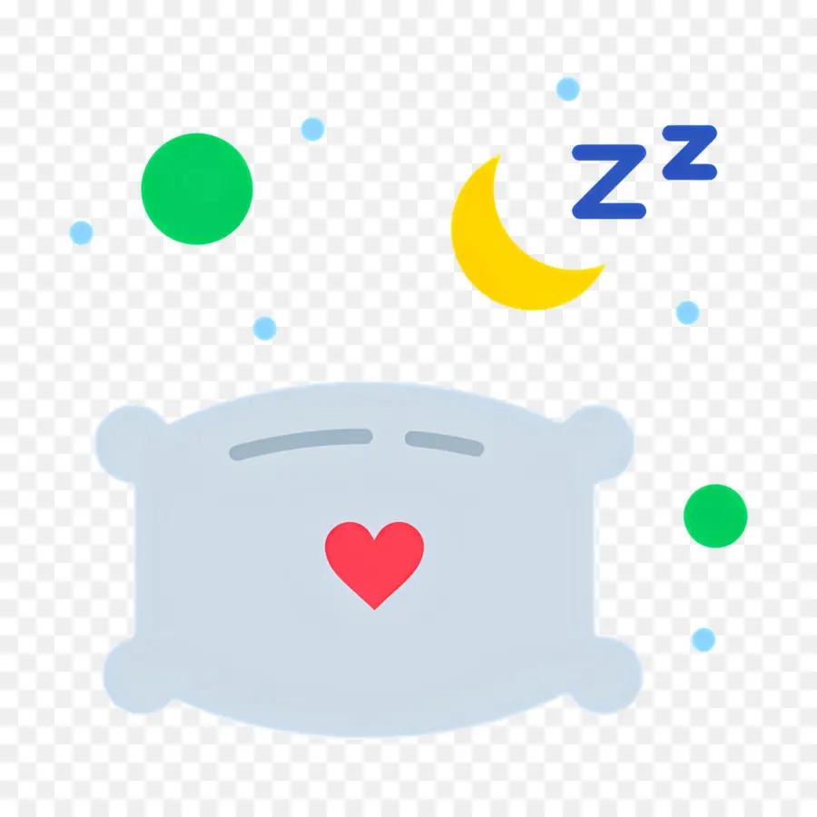 Almohada Para Dormir，Almohada Con Corazón PNG