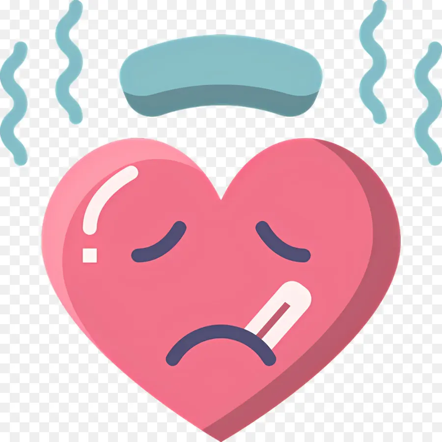 Emojis De Corazon，Corazón Triste PNG