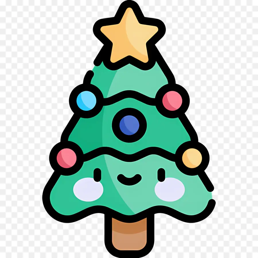 árbol De Navidad，Estrella PNG