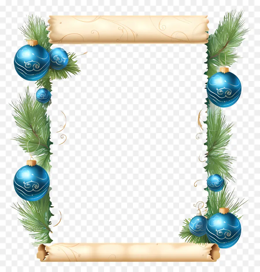 Rollo De Navidad，Marco De Navidad PNG