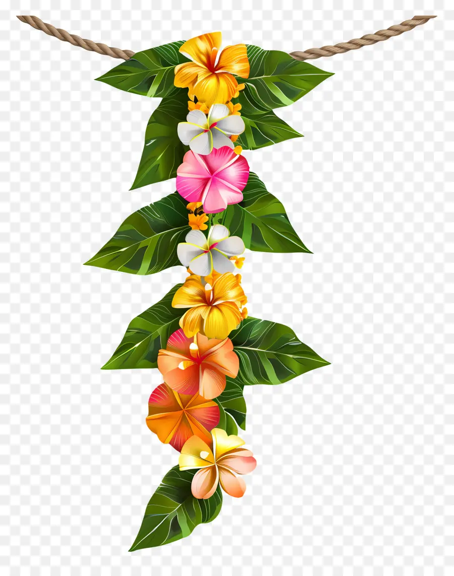 Guirnalda Ugadi，Guirnalda De Flores PNG