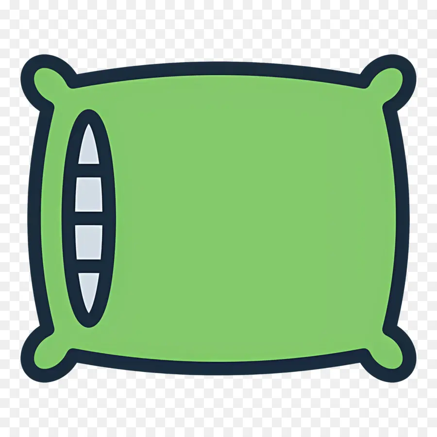 Almohada Para Dormir，Almohada Verde PNG