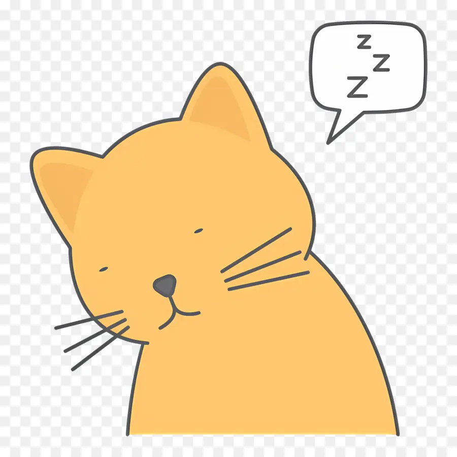 Gato Durmiendo，Dormir PNG