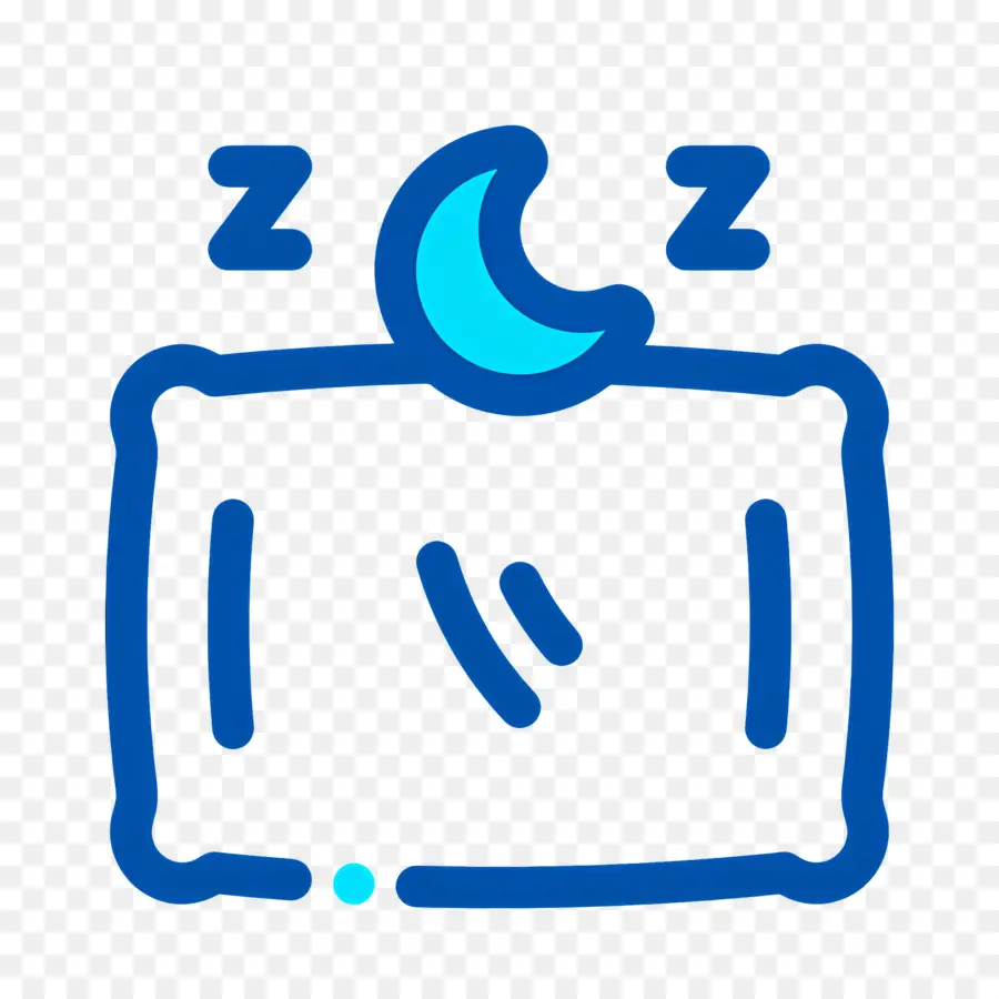 Almohada Para Dormir，Luna Dormida PNG