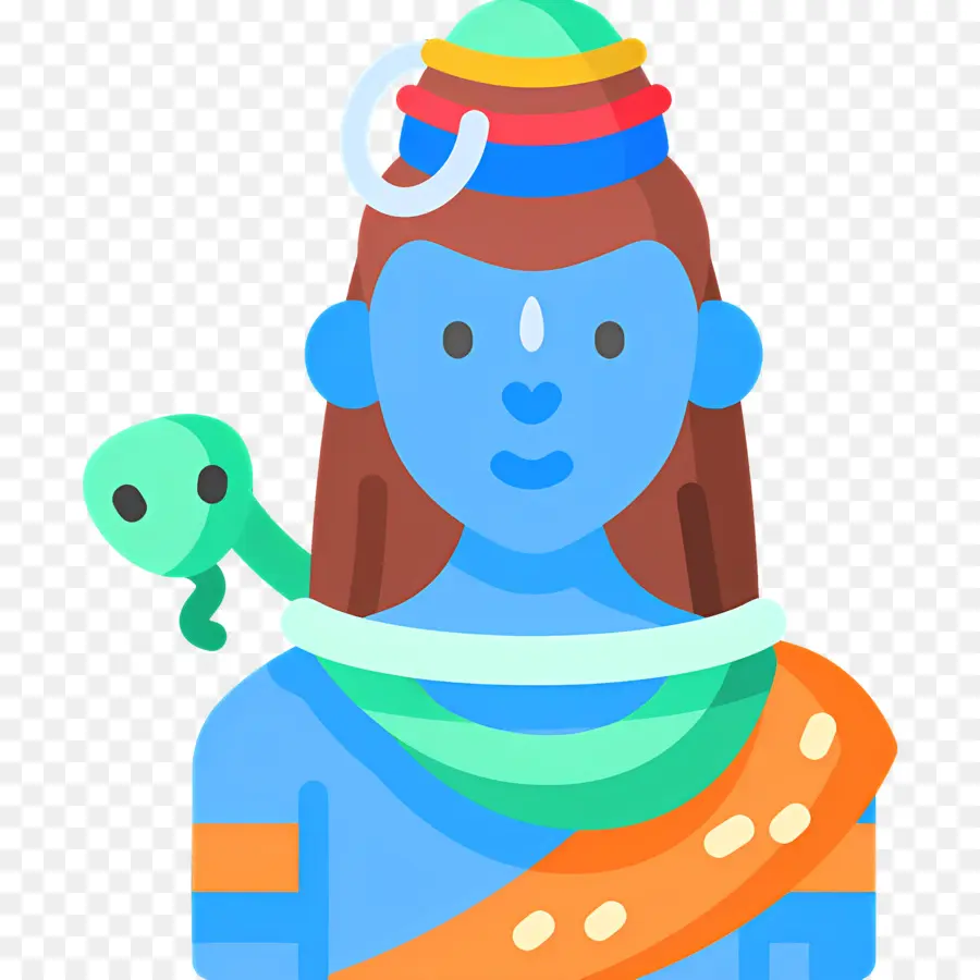 Shiva，Deidad Azul PNG