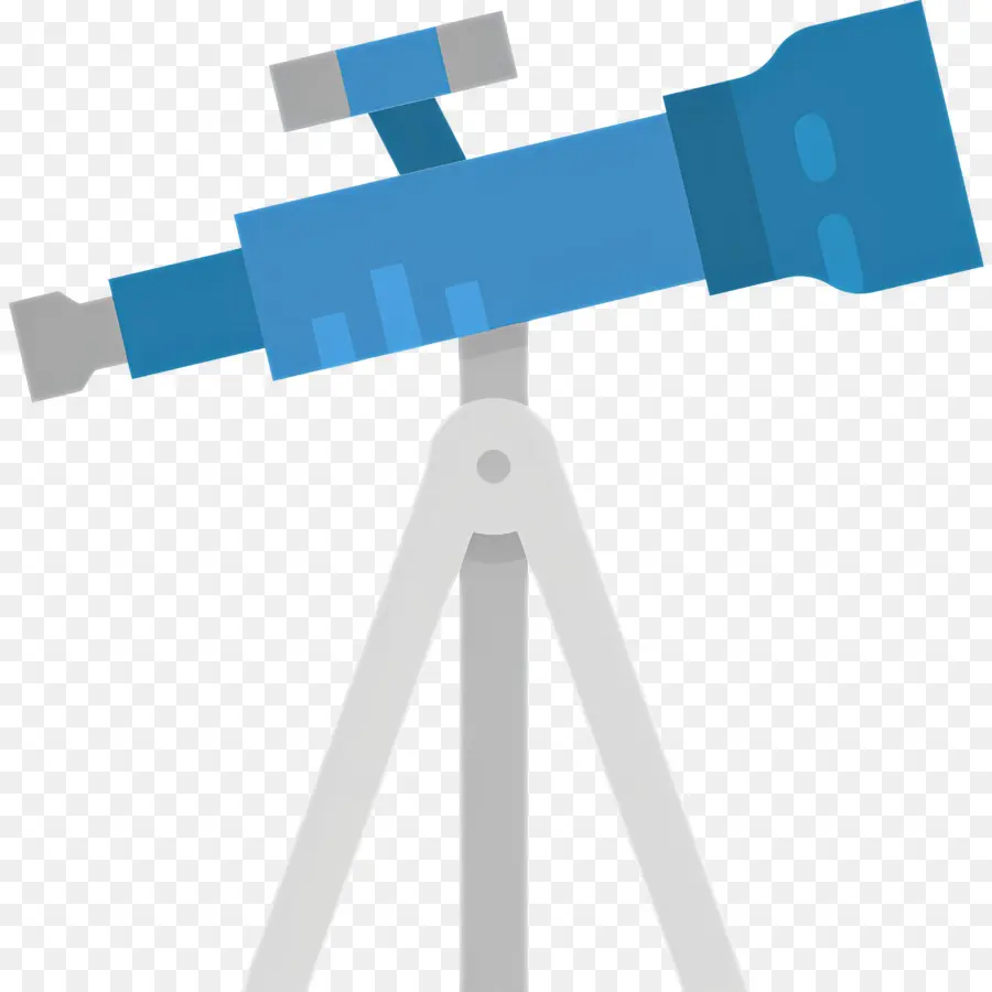 Telescopio，Telescopio Azul PNG