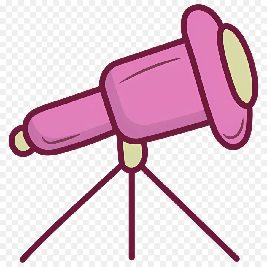 Telescopio，Telescopio Rosa PNG