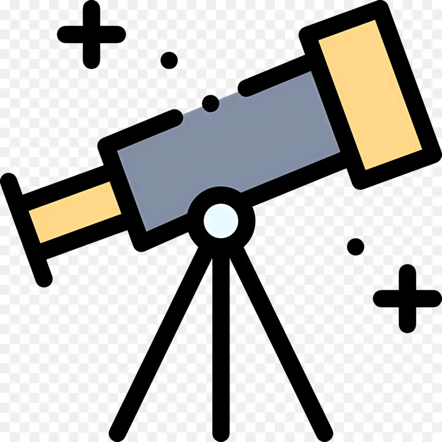 Telescopio，Dibujos Animados PNG