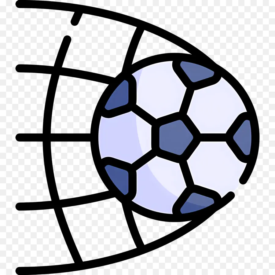 Red De Futbol，Balón De Fútbol PNG