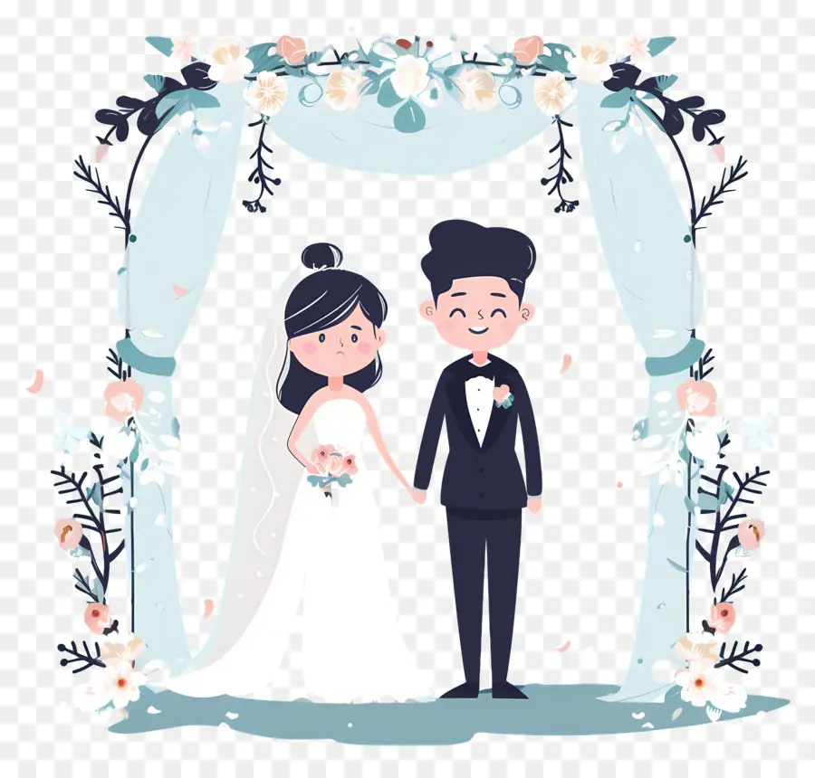 Los Novios，Pareja De Novios PNG