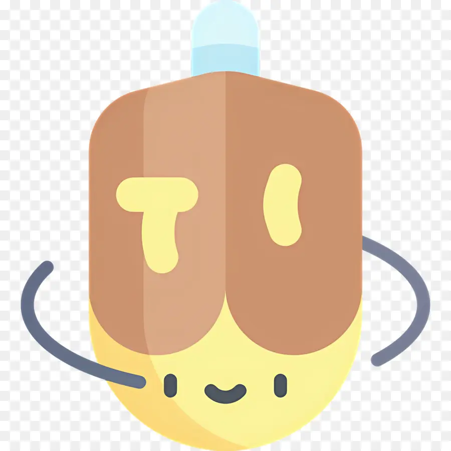 Trompo De Jánuca，Paleta Linda PNG