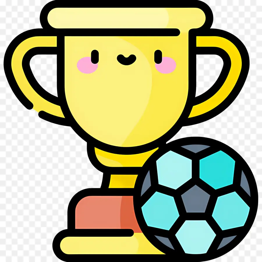 Copa De Futbol，Trofeo De Fútbol PNG