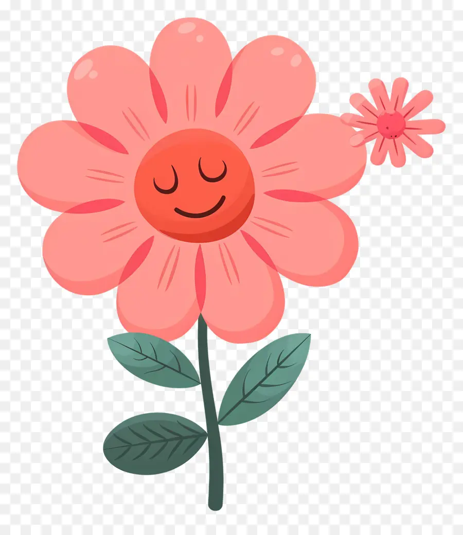 Flor Emoji，Flor Rosa PNG