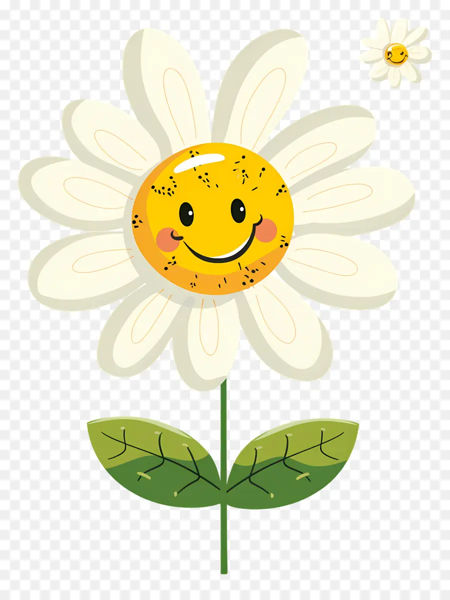 Flor Emoji，Flor Sonriente PNG