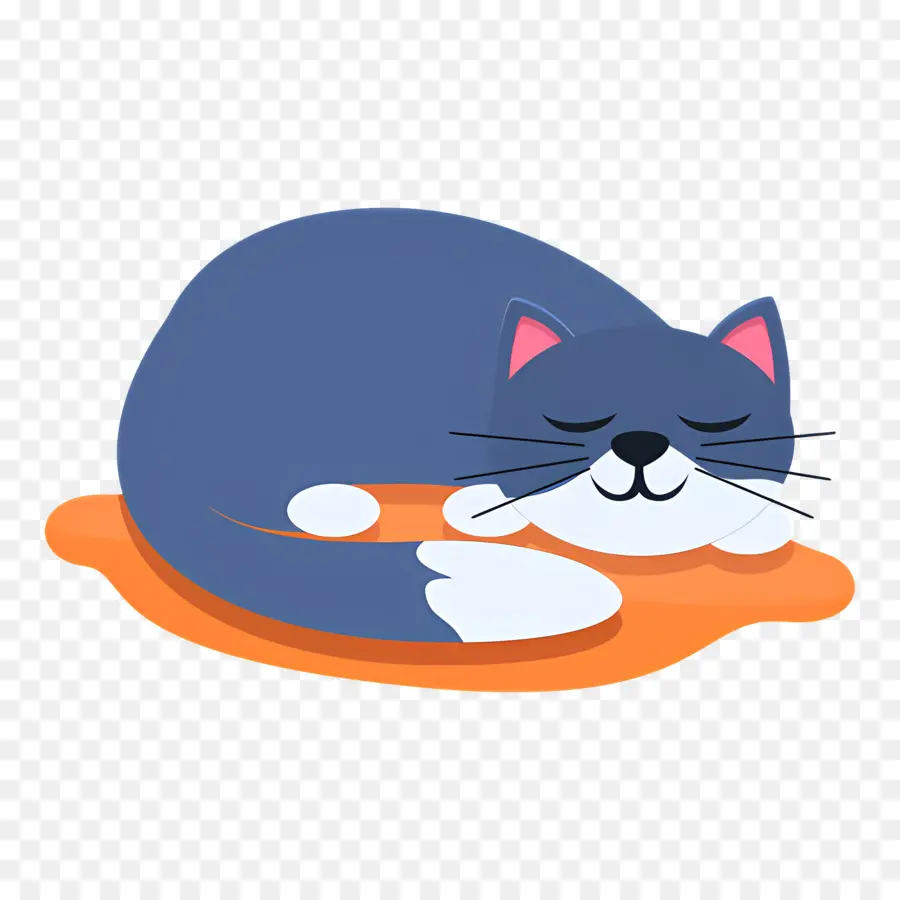 Gato Durmiendo，Gato PNG