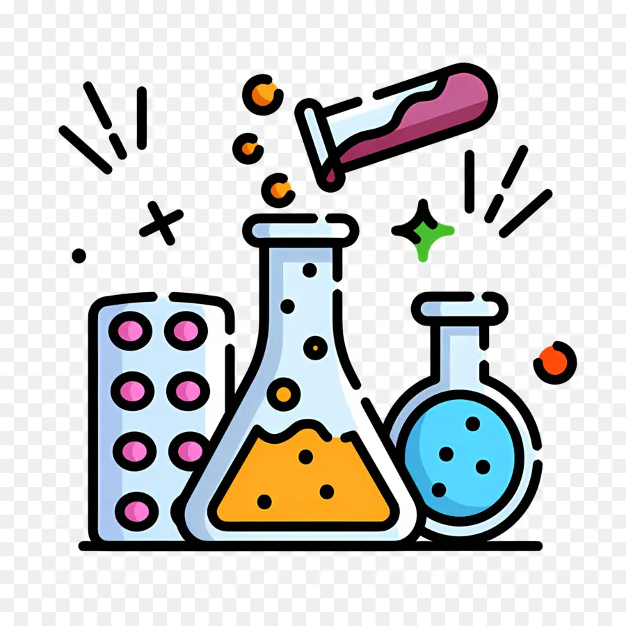 Laboratorio De Ciencias，Herramientas De Química PNG