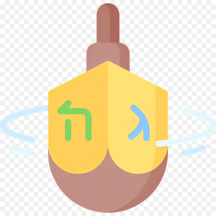 Trompo De Jánuca，Dreidel PNG