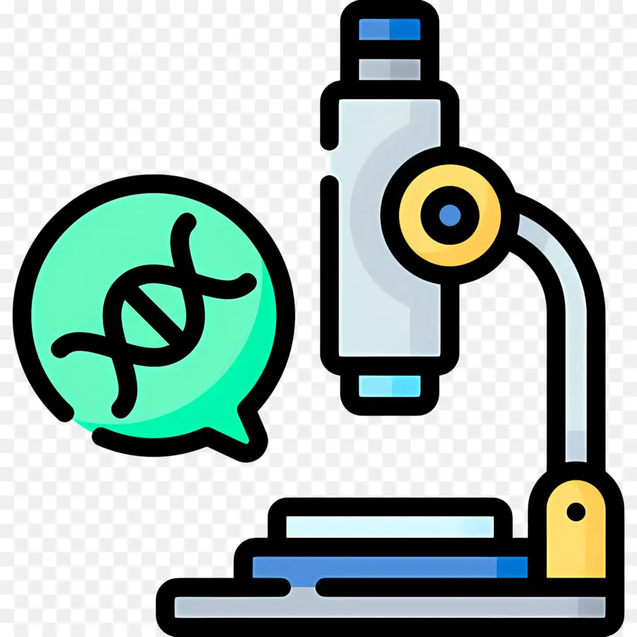 Laboratorio De Ciencias，Microscopio Y Adn PNG