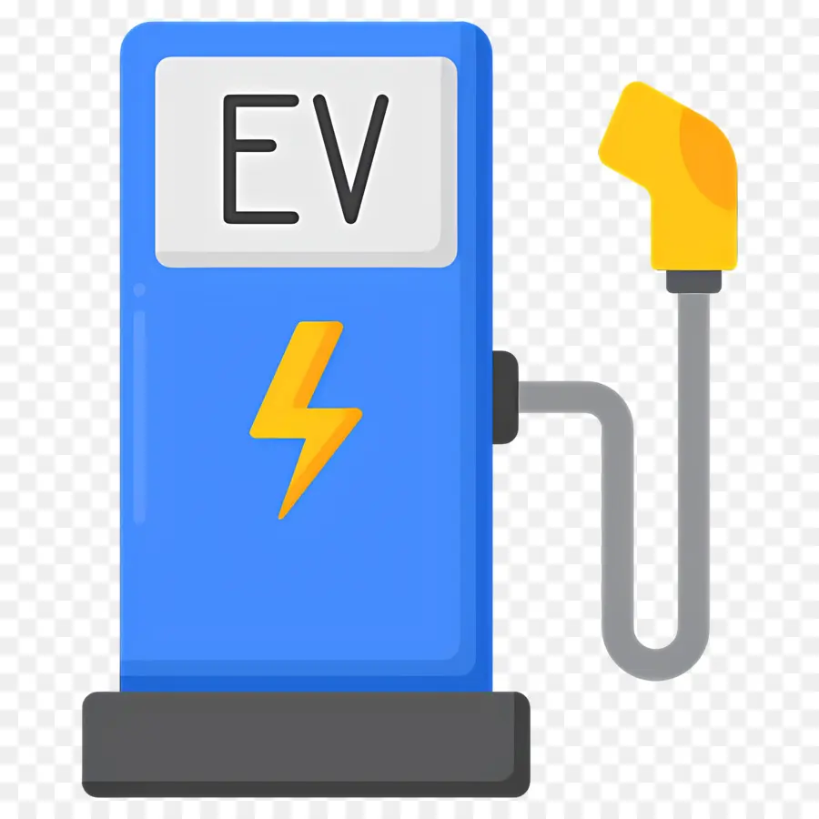 Estación De Carga，Cargador De Vehículo Eléctrico PNG