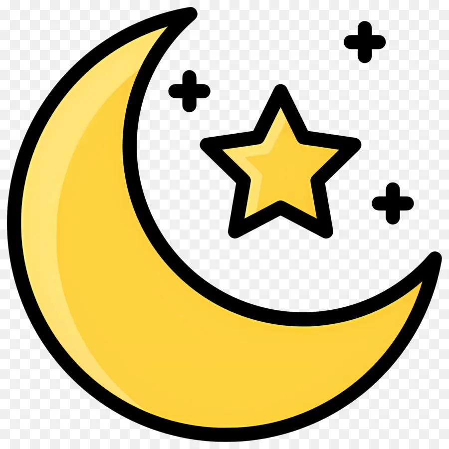 Luna Estrellas，Luna Y Estrellas PNG