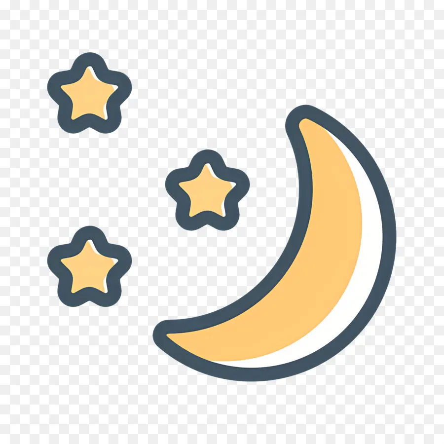 Luna Estrellas，Luna Y Estrellas PNG